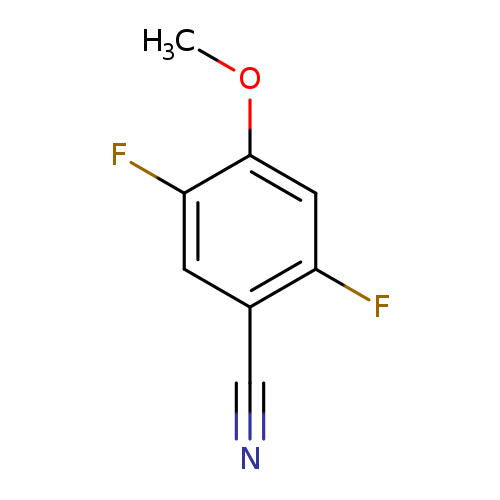 COc1cc(F)c(cc1F)C#N