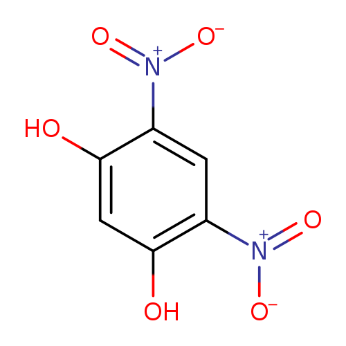 Oc1cc(O)c(cc1[N+](=O)[O-])[N+](=O)[O-]