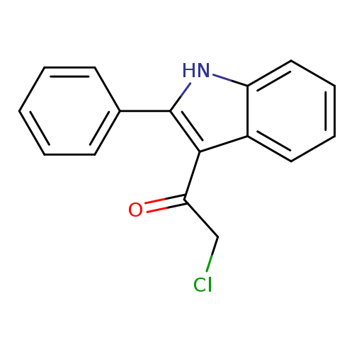 ClCC(=O)c1c([nH]c2c1cccc2)c1ccccc1