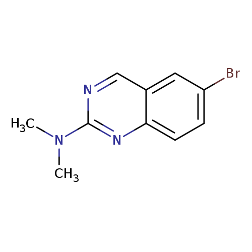 Brc1ccc2c(c1)cnc(n2)N(C)C