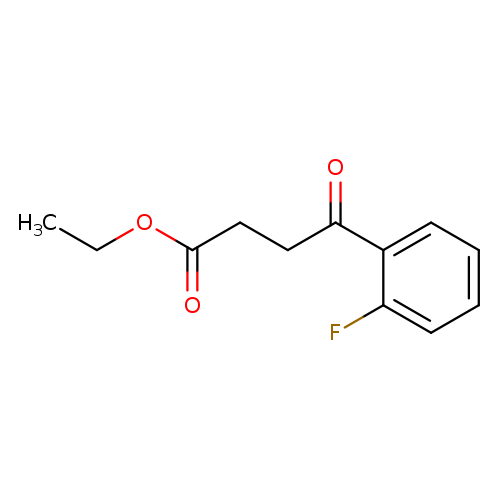 CCOC(=O)CCC(=O)c1ccccc1F