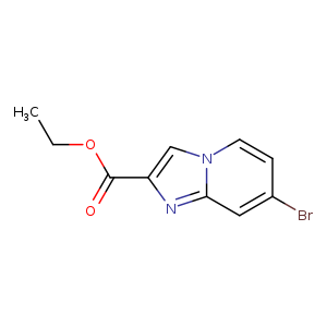 CCOC(=O)c1cn2c(n1)cc(cc2)Br