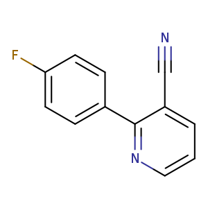 N#Cc1cccnc1c1ccc(cc1)F