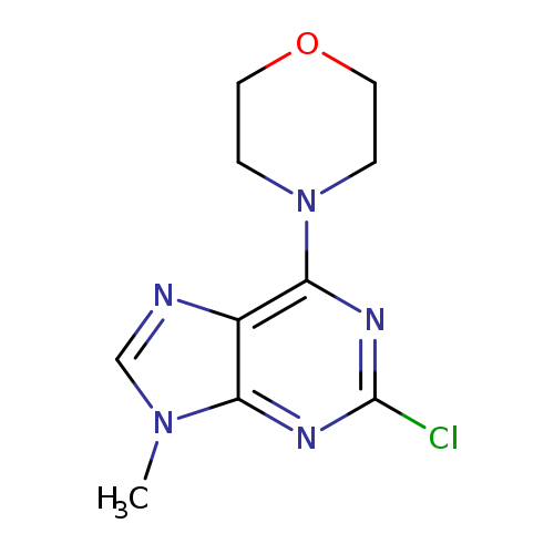 Clc1nc(N2CCOCC2)c2c(n1)n(C)cn2
