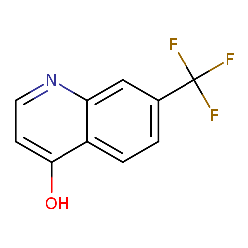 Oc1ccnc2c1ccc(c2)C(F)(F)F