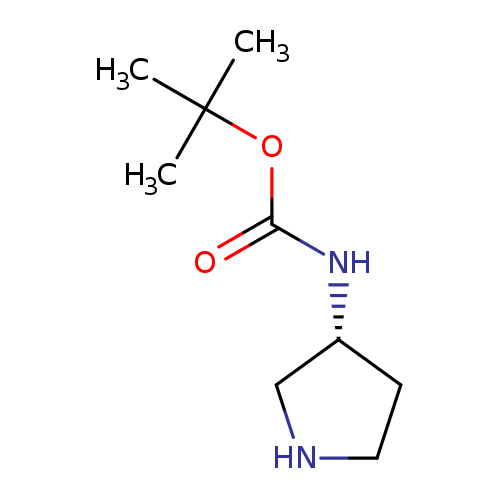 O=C(OC(C)(C)C)N[C@H]1CNCC1