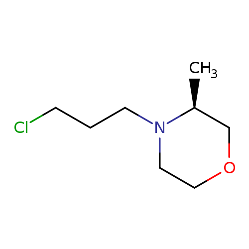 ClCCCN1CCOC[C@@H]1C