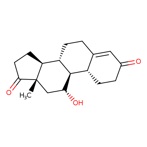 O=C1CC[C@H]2C(=C1)CC[C@@H]1[C@@H]2[C@H](O)C[C@]2([C@H]1CCC2=O)C