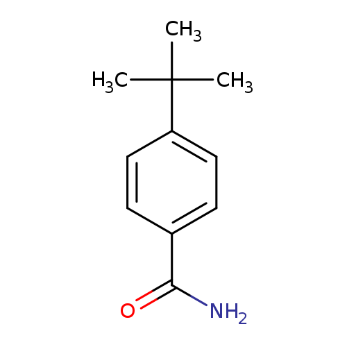 NC(=O)c1ccc(cc1)C(C)(C)C