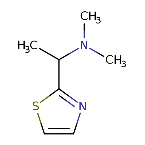 CN(C(c1nccs1)C)C