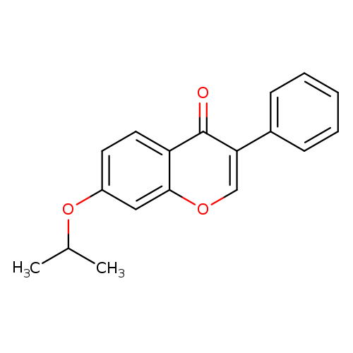 CC(Oc1ccc2c(c1)occ(c2=O)c1ccccc1)C