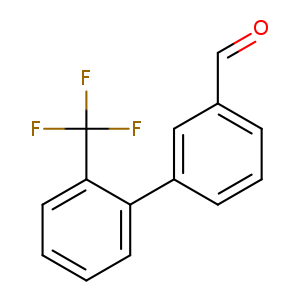 O=Cc1cccc(c1)c1ccccc1C(F)(F)F