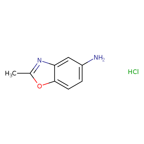 Nc1ccc2c(c1)nc(o2)C.Cl
