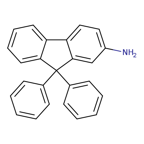 Nc1ccc2c(c1)C(c1ccccc1)(c1ccccc1)c1c2cccc1