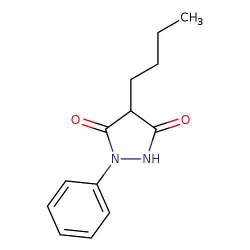 CCCCC1C(=O)NN(C1=O)c1ccccc1