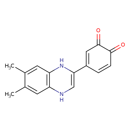 O=C1C=CC(=CC1=O)c1c[nH]c2c([nH]1)cc(c(c2)C)C