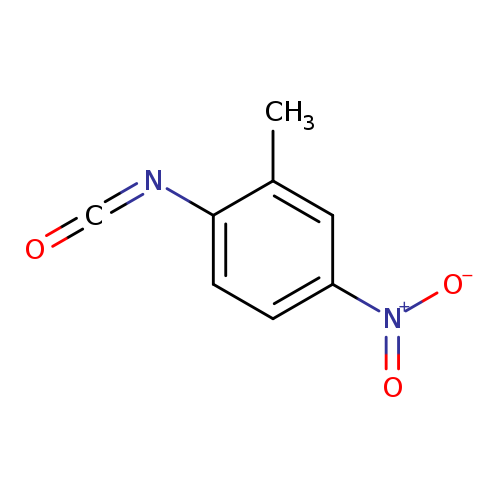 O=C=Nc1ccc(cc1C)[N+](=O)[O-]