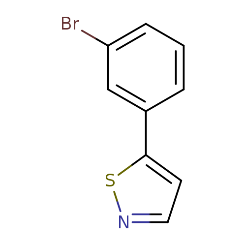 Brc1cccc(c1)c1ccns1