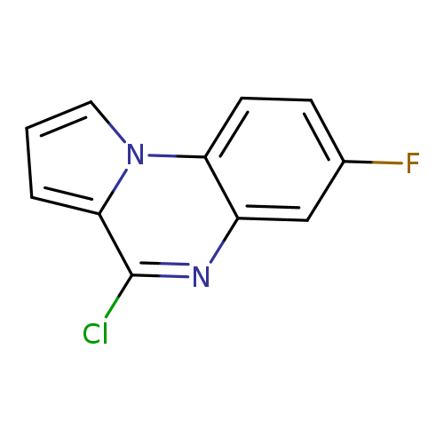 Fc1ccc2c(c1)nc(c1n2ccc1)Cl