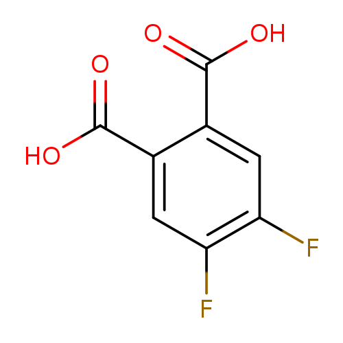 OC(=O)c1cc(F)c(cc1C(=O)O)F