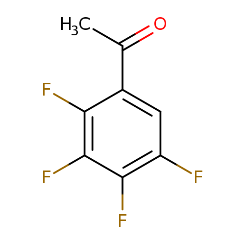 CC(=O)c1cc(F)c(c(c1F)F)F