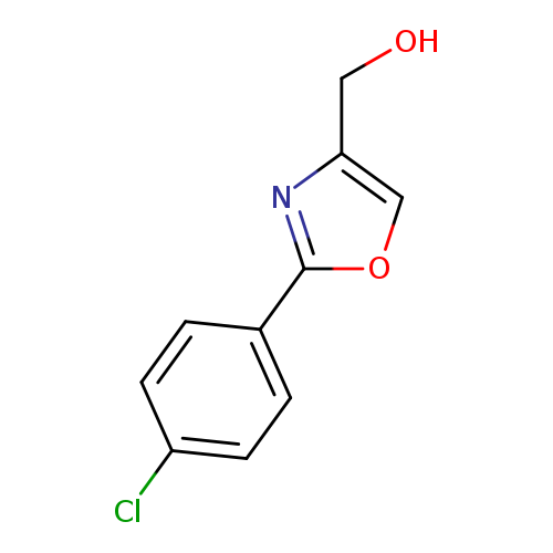 OCc1coc(n1)c1ccc(cc1)Cl