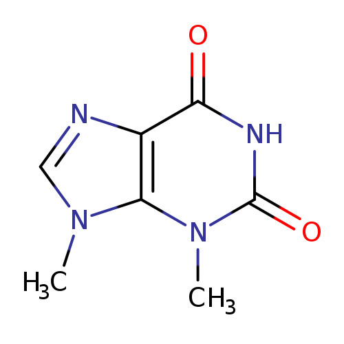 O=c1[nH]c(=O)c2c(n1C)n(C)cn2