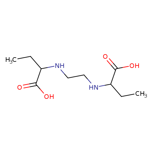 CCC(C(=O)O)NCCNC(C(=O)O)CC
