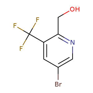 OCc1ncc(cc1C(F)(F)F)Br