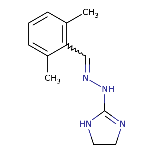 Cc1cccc(c1C=NNC1=NCCN1)C