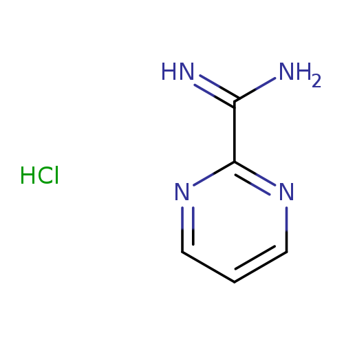 NC(=N)c1ncccn1.Cl