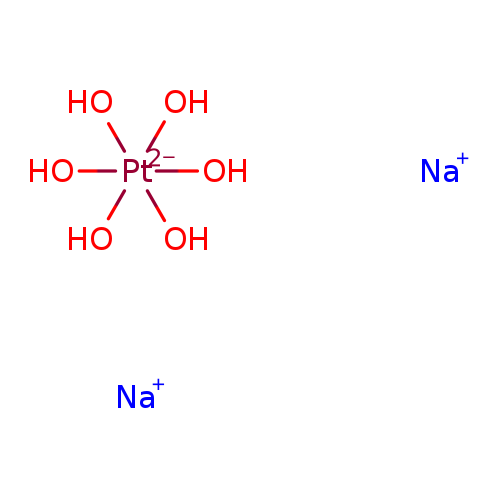 O[Pt-2](O)(O)(O)(O)O.[Na+].[Na+]