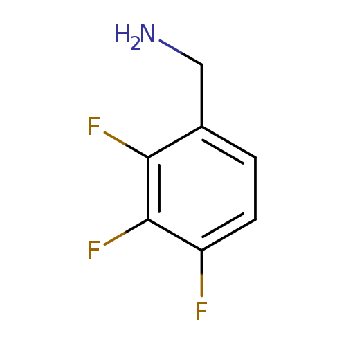 NCc1ccc(c(c1F)F)F