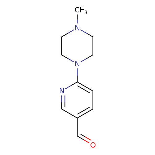 O=Cc1ccc(nc1)N1CCN(CC1)C