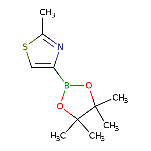 Cc1scc(n1)B1OC(C(O1)(C)C)(C)C