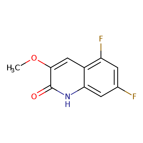 COc1cc2c(F)cc(cc2[nH]c1=O)F