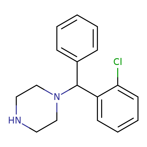 Clc1ccccc1C(c1ccccc1)N1CCNCC1