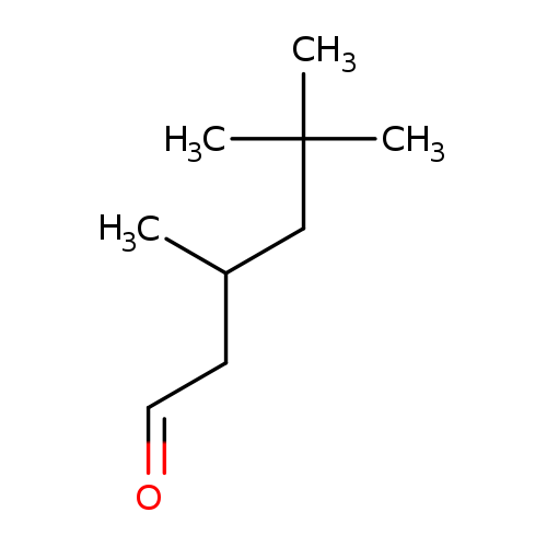 O=CCC(CC(C)(C)C)C