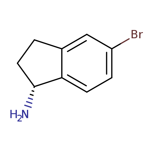 Brc1ccc2c(c1)CC[C@H]2N