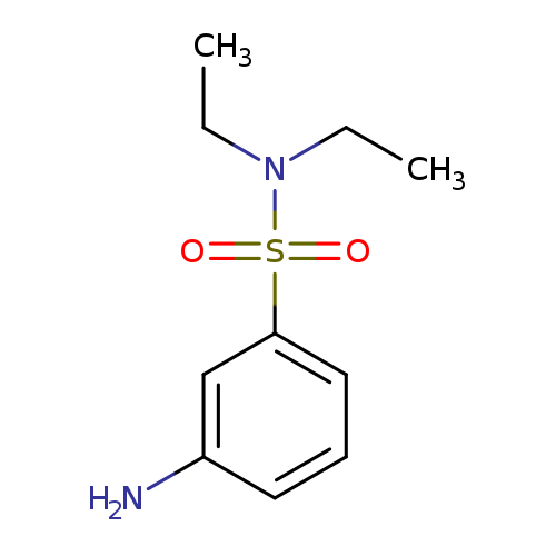 CCN(S(=O)(=O)c1cccc(c1)N)CC