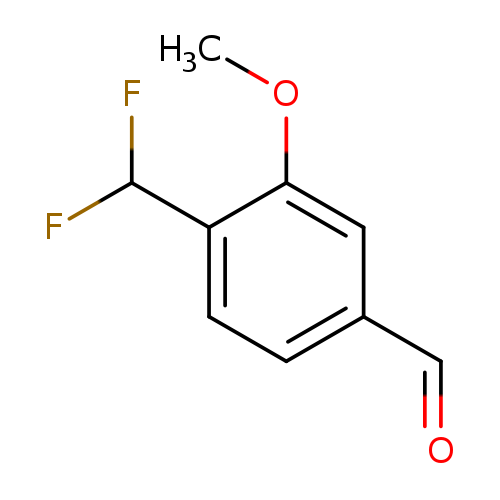 COc1cc(C=O)ccc1C(F)F