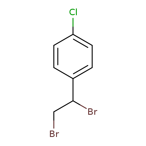 BrCC(c1ccc(cc1)Cl)Br