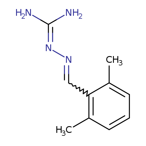 NC(=NN=Cc1c(C)cccc1C)N