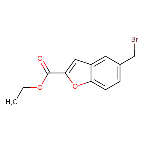 CCOC(=O)c1cc2c(o1)ccc(c2)CBr