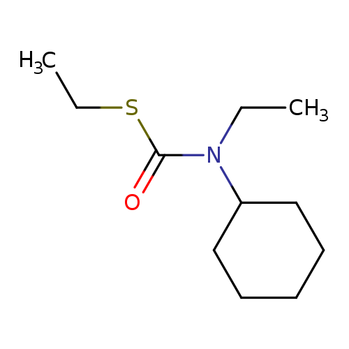 CCN(C(=O)SCC)C1CCCCC1
