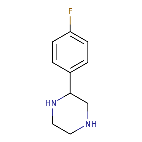 Fc1ccc(cc1)C1NCCNC1