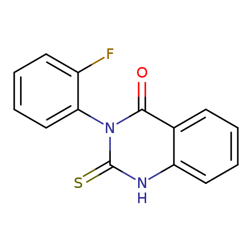 S=c1[nH]c2ccccc2c(=O)n1c1ccccc1F