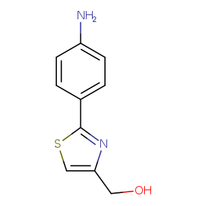 OCc1csc(n1)c1ccc(cc1)N
