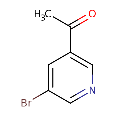 CC(=O)c1cc(Br)cnc1