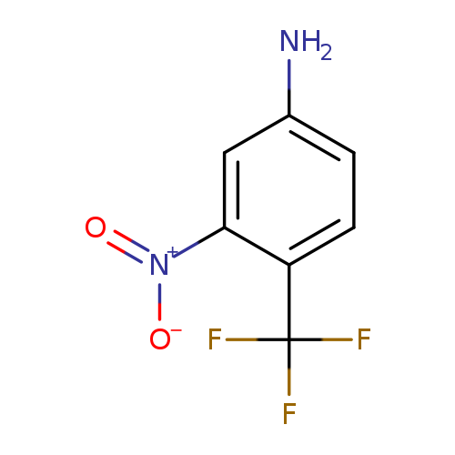 Nc1ccc(c(c1)[N+](=O)[O-])C(F)(F)F